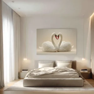 Swan Love (80 x 120)