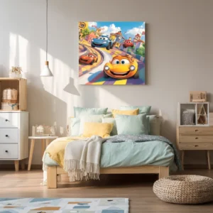 Racing Kids Cars (50x50)